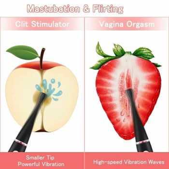 House Of Dasein Ultrasonic G Spot Vibrator Clitoral Orgasm Masturbation Women - Black