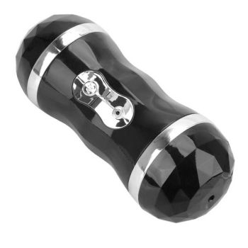 House Of Dasein Large Masturbation Cup Double Entrance Realistic Rechargeable Masturbator - Flesh
