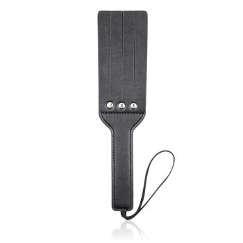 House Of Dasein Leather Spanking Paddle Double Layer Sex Whip Bdsm Fetish Restraints - Black