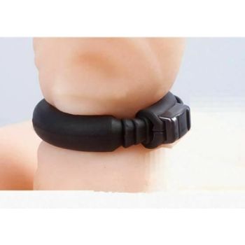 House Of Dasein Cock White Or Black Silicone Penis Rings Delay Ejaculation Men - Black