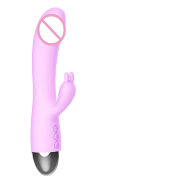 House Of Dasein Leten Rabbit Vibrator G Spot Clitoris Super Soft Massager Stimulator - Purple