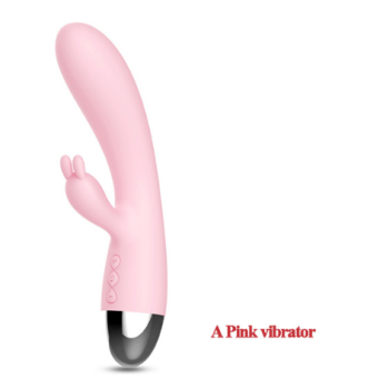 House Of Dasein Leten Rabbit Vibrator G Spot Clitoris Super Soft Massager Stimulator - Pink