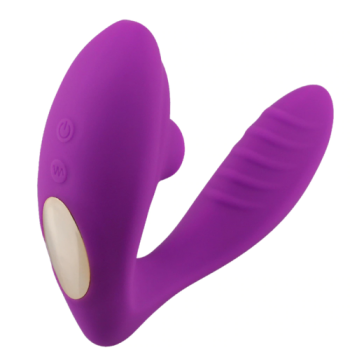 House Of Dasein Sucking Clitoris Vibrator Suction Gspot Oral Stimulator Sex Toys Women - Purple - Nobox