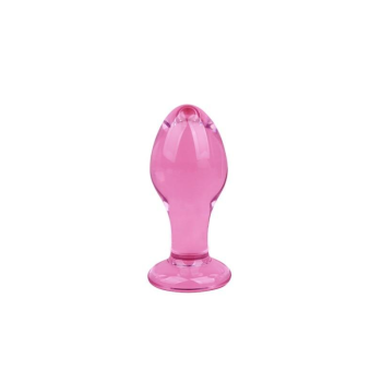 House Of Dasein Beautiful Pink Glass Anal Butt Plugs Pretty Sex Toys - Pink - Small - Type B