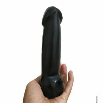 House Of Dasein Natural Black Obsidian Massage Wand Dildo Sex Toys Women - Black - Obsidian 1