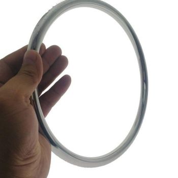 House Of Dasein Suspension Ring Shibari Bondage Metal Restraint Hoop - Silver
