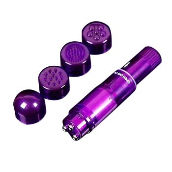 House Of Dasein Pocket Mini Vibrator Full Body Massager Waterproof - Purple
