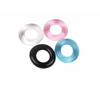 House Of Dasein Silicone Cock Stretchy Reusable Penis Ring Ejaculation Delay - Multicoloured