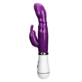 House Of Dasein Rabbit Vibrator 12 Modes G Spot Waterproof Vibrating - Purple