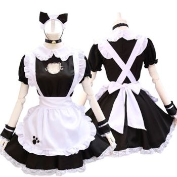 House Of Dasein Complete Neko Maid Outfit Costume Women - Small