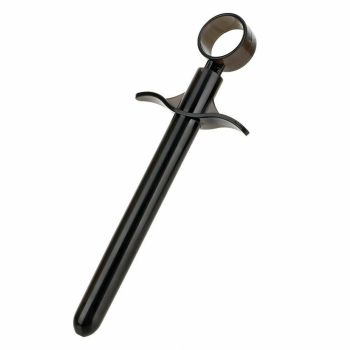 House Of Dasein Lubricant Launcher Injector Women Personal Lube Syringe Applicator - Black