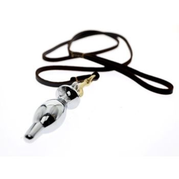 House Of Dasein Metal Butt Plug With Leash Bdsm Toys - L