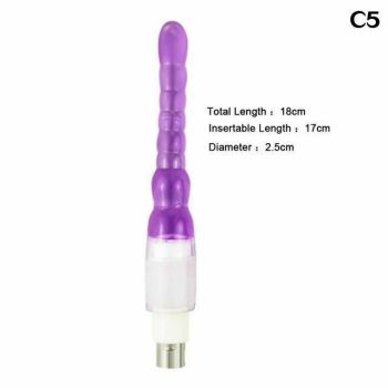 House Of Dasein 28 Types Pink Purple Dildos A2 / F2 Sex Machine Attachments - Purple - C5