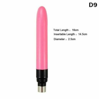 House Of Dasein 28 Types Pink Purple Dildos A2 / F2 Sex Machine Attachments - Pink - D9