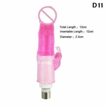 House Of Dasein 28 Types Pink Purple Dildos A2 / F2 Sex Machine Attachments - Pink - D11
