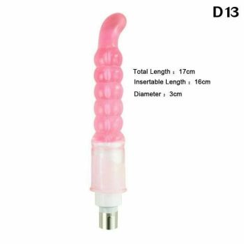 House Of Dasein 28 Types Pink Purple Dildos A2 / F2 Sex Machine Attachments - Pink - D13