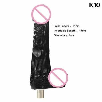 House Of Dasein 28 Types Pink Purple Dildos A2 / F2 Sex Machine Attachments - Black - K10