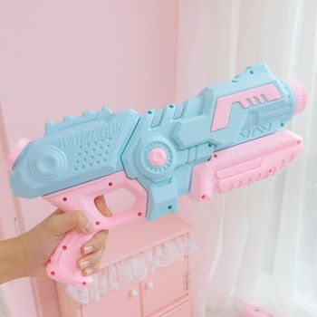 Hod Health & Home Pink Blue Princess Water Blaster Squirt Toy - Blue With Pink Trigger