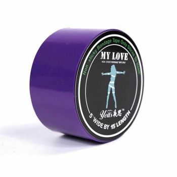 House Of Dasein 15M Bondage Tape Bdsm Adult Toys Easy Restraints Gags - Purple