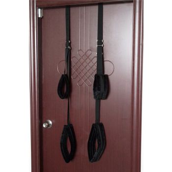 House Of Dasein Over The Love Swing Sex Furniture Hanging Door Straps Bdsm Fetish - Black