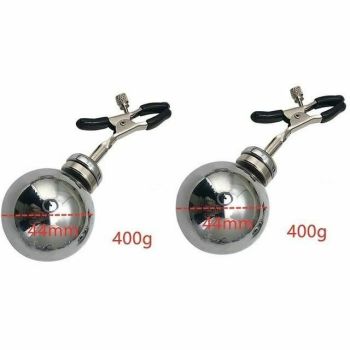 House Of Dasein Big Metal Mag - Net Weight Nipple Clamps Bdsm Restraints Torture Play - Xl