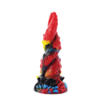 House Of Dasein Yellow Dragon 266 Fantasy Beast Mythical Advanced Dildo Men Women - Multi-Colour - 19.0Cm - Graffiti