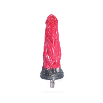 House Of Dasein Red And Black Vac U Lock Dildos Sex Machine Attachments - Style 4