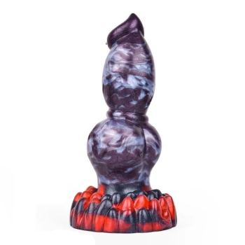 House Of Dasein Silicone Animal Penis Fantasy Dog Large Knot Dildo With Sucker Anal Plug - Style 5073