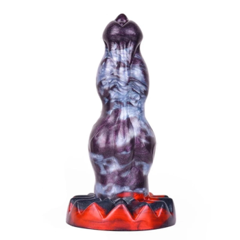 House Of Dasein Silicone Animal Penis Fantasy Dog Large Knot Dildo With Sucker Anal Plug - Style 5056S