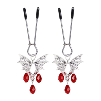 House Of Dasein Nipple Clamp Sex Toys With Red Jewelry For Men Women Bdsm Bondage Clips