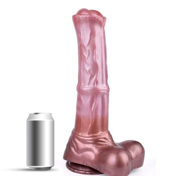 House Of Dasein Large Flexible Silicone Realistic Dildo Unisex Toys Suction Cup - Medium