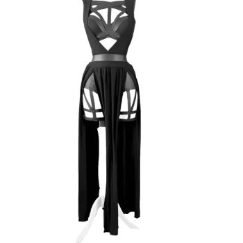 House Of Dasein Anime Yor Forger Cosplay Lingerie Nightdress Sleeveless Bandage Vest Dress Mesh Pajamas - 5Xl - Style 1