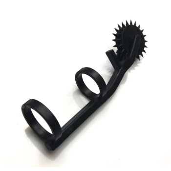 House Of Dasein Stainless Steel Fetish Finger Needles Wheel Bdsm Games For Adults Erotic Stimulation Wartenberg Pinwheel Sex Toys Couples - Abs Black