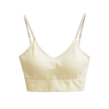 House Of Dasein Integrated Bra With Breast Pad For Women - Milk Apricot