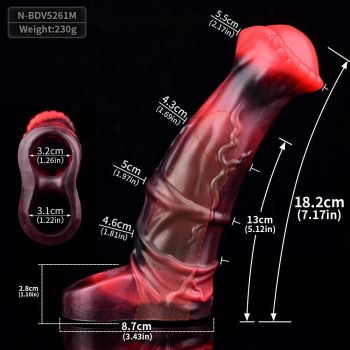 House Of Dasein Kedar Fantasy Vibrator Penis Sleeves M