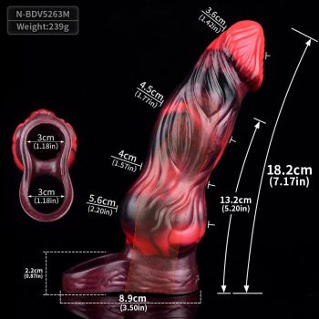 House Of Dasein Galen Fantasy Vibrator Penis Sleeves M