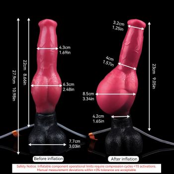 House Of Dasein Doberman Pinscher Inflatable Squirting Dildo