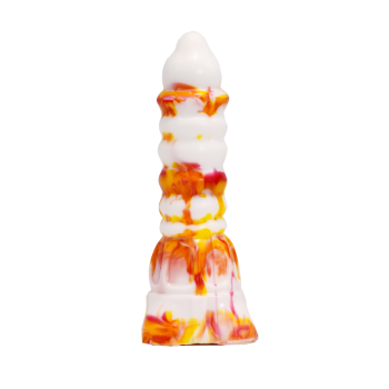 House Of Dasein Ancient Temple For Imprison Dildo-Yocy-242 - White-Orange