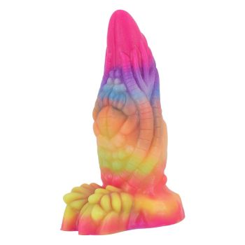 House Of Dasein Black Tortoise Dildo-Yocy-262 - Rainbow