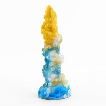 House Of Dasein Dragon With Wings Dildo-Yocy-265 - Yellow-Blue