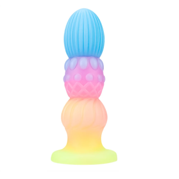 House Of Dasein Cute Dildo Female Masturbator Anal Realistic Penis Silicone Suction Cup Luminous Dildos Adult Sex Toy For Women Beginner - L