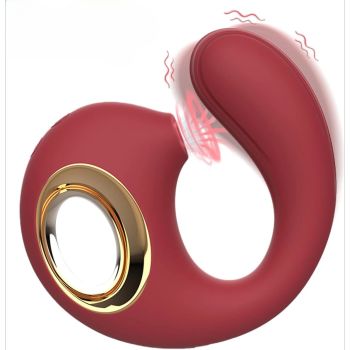 House Of Dasein Sucking Vibrator Sex Toy For Women Clitoral Dildo G Spot Stimulator Female Adult Masturbation Nipple Stimulation Couple Pleasure - Red