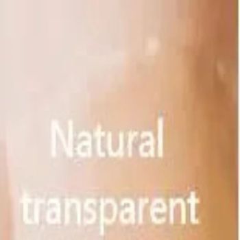 House Of Dasein Latex Hood Mask Holiday Rubber Full Face Open Eyes Double Holed Ponytail - Transparent - M