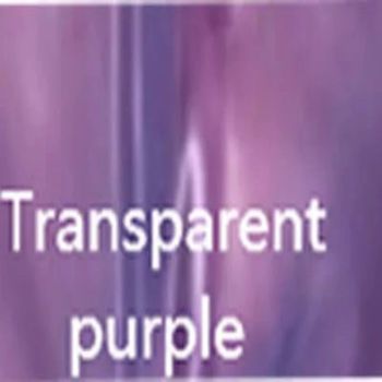 House Of Dasein Latex Hood Mask Holiday Rubber Full Face Open Eyes Double Holed Ponytail - Transprent Purple - S