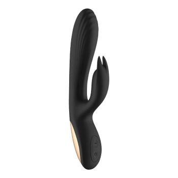House Of Dasein Female Silicone Vibrator Usb Charging Frequency Conversion - Black