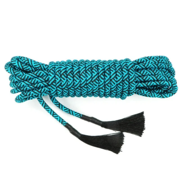House Of Dasein 10M Bondage Rope Sex Slave Restraint Soft Adult Toys Bdsm Binding Role-Playing - Blue