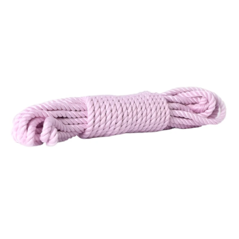 House Of Dasein 8M Handmade Bamboo Silk Rope Bdsm Bondage Binding Role-Playing Sex Toy - Lavender