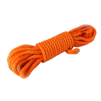 House Of Dasein 8M Handmade Bamboo Silk Rope Bdsm Bondage Binding Role-Playing Sex Toy - Hot Pink