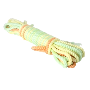House Of Dasein 8M Handmade Bamboo Silk Rope Bdsm Bondage Binding Role-Playing Sex Toy - Neon Singn