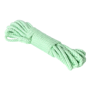 House Of Dasein 8M Handmade Bamboo Silk Rope Bdsm Bondage Binding Role-Playing Sex Toy - Mint